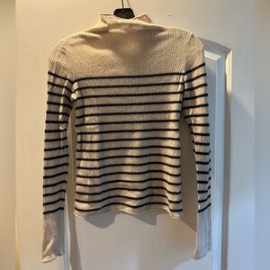 Vince 100% cashmere striped sweater small